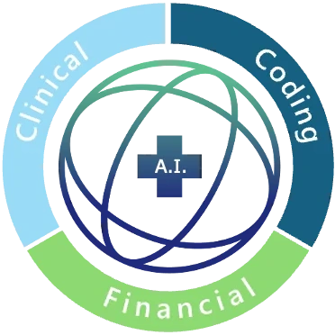 Multi-Context AI Engine combining clinical, coding, and financial data